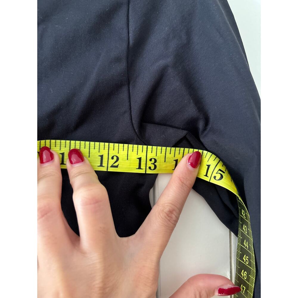 Gymshark Black Crop Long Sleeve Top S - Picture 4 of 6